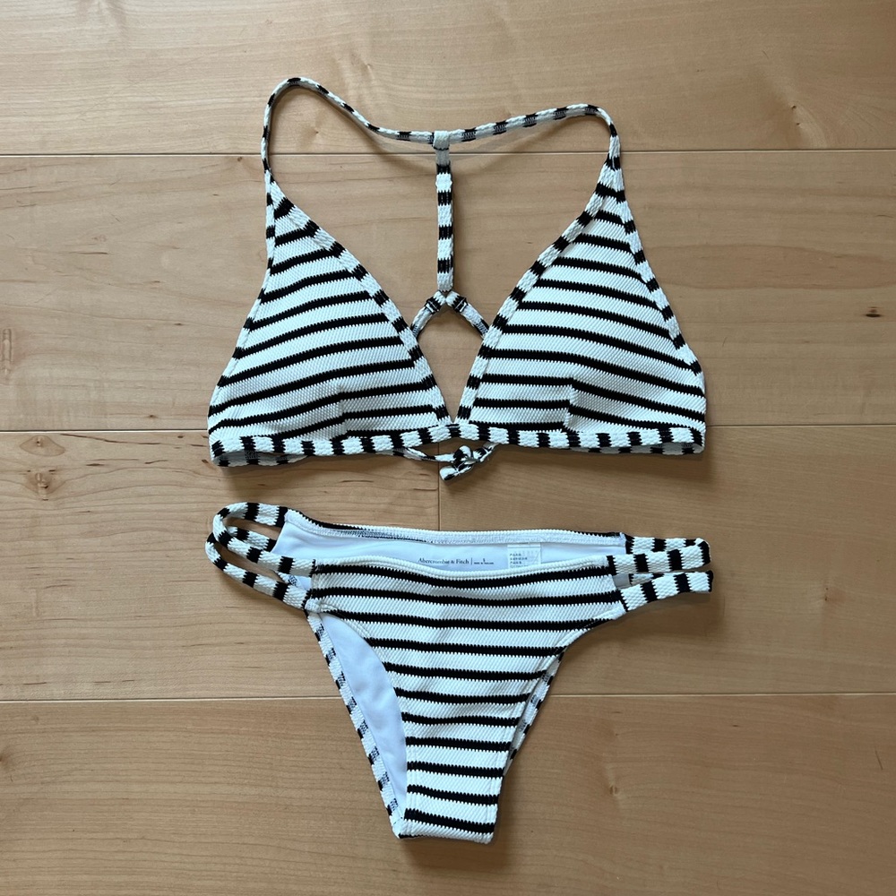 Stripped Swimsuit